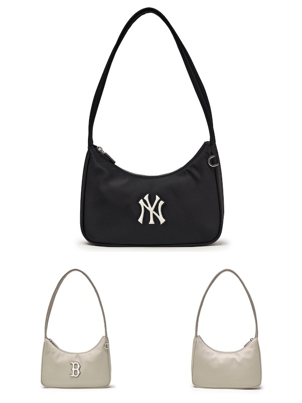 3ABQB045N ベーシックスポーティーブ ホーボーバッグ ニューヨークヤンキース 正規品保証 関税負担なし 韓国限定販売