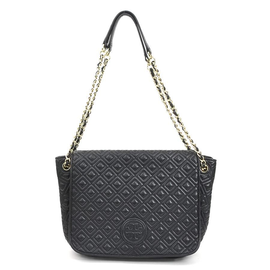 トリーバーチ Tory Burch ショルダーバッグ レザー ブラック レディース 56283a