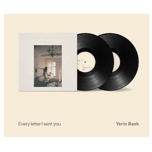 ペクイェリン yerin baek レコード LP 新品未開封 ペクイェリン yerin baek レコード LP 新品未開封 - メルカリ