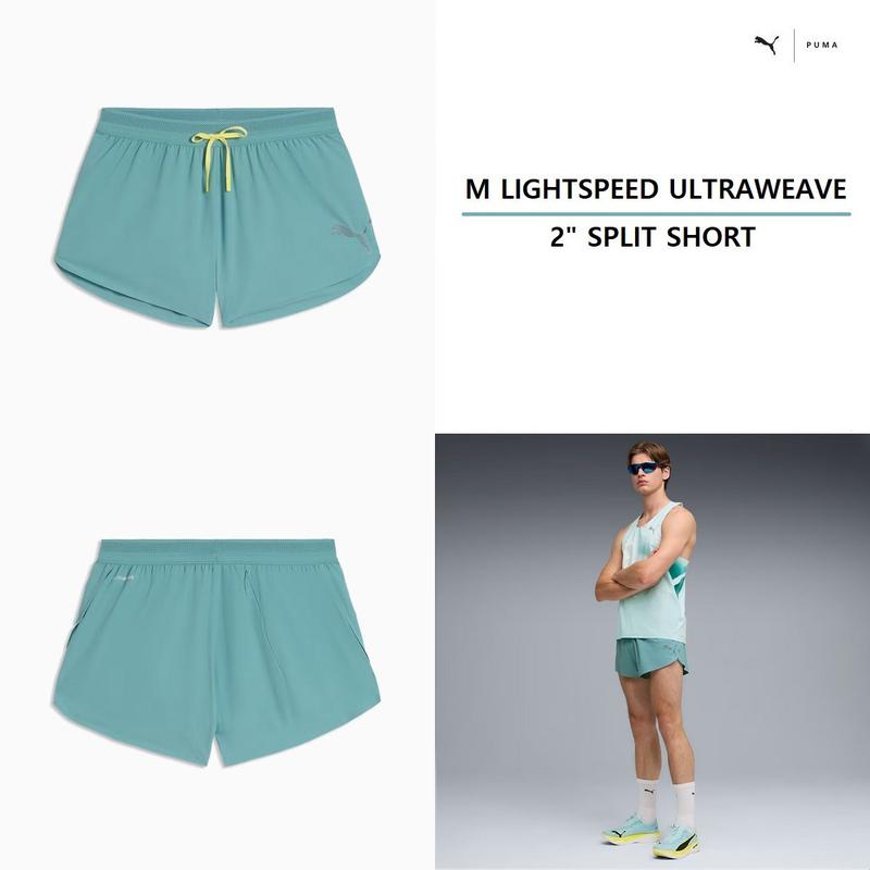M ライトスピード ウルトラウィーブ 2インチ スプリット ショーツ 528436-46 LIGHTSPEED ULTRAWEAVE 2 SPLIT SHORT