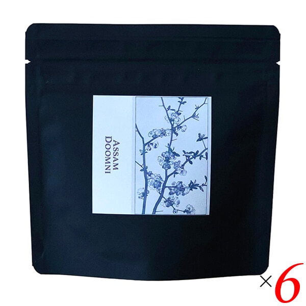ナナシアン Assam Doomni FTGFOP1 (非水百花譜・春を待つ花) 30g [bare leaf] 6個セット