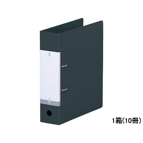 D型リングファイル A4タテ 背幅74mm 黒 10冊 リヒトラブ G2280-24