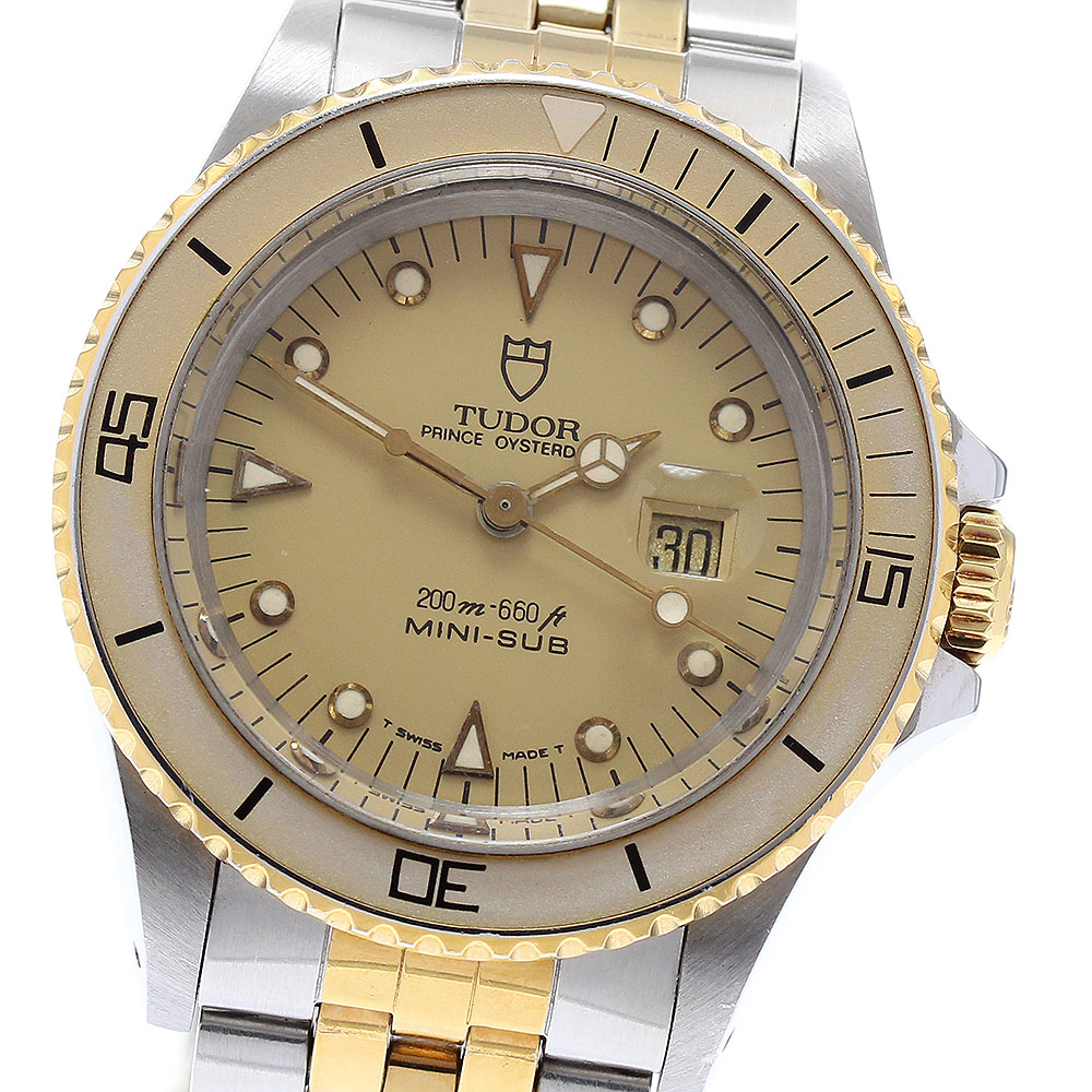 チュードル TUDOR 73091 ミニサブ プリンスオイスターデイト Cal.2671 自動巻き ボーイズ _880342【中古】