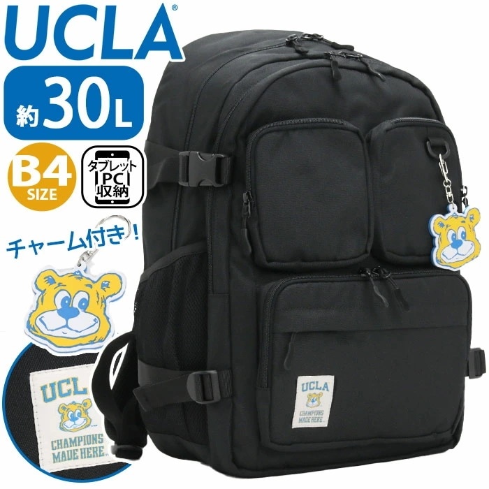 UCLA リュック ユーシーエルエー 2025 春夏 新作 レディース メンズ リュックサック 旅行 学校 スクール 学生 アメカジ A4 B4 30L 440-100