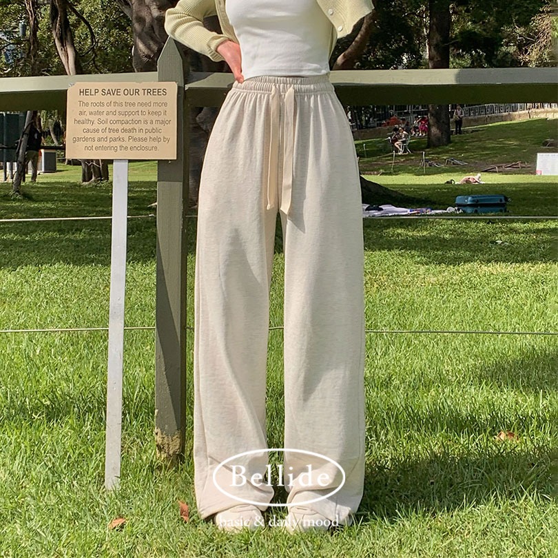 [BELLIDE MADE] マッシュルームワイドトレーニングパンツ pt1400