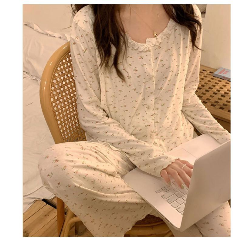 本日のプロモーション 期間限定オファー マタニティ ルームウェア パジャマ 部屋着 キャミソール カーディガン 春秋 おしゃれ ゆったり セット レディース 上下 2点セット 授乳 産後 2025新