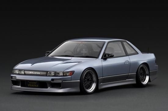 ignitionモデル 1/18 VERTEX S13 Silvia Blue Silver/Gray【IG3590】 ミニカー IG3590 VERTEX S13 シルビア ブルーシルバー/グレー