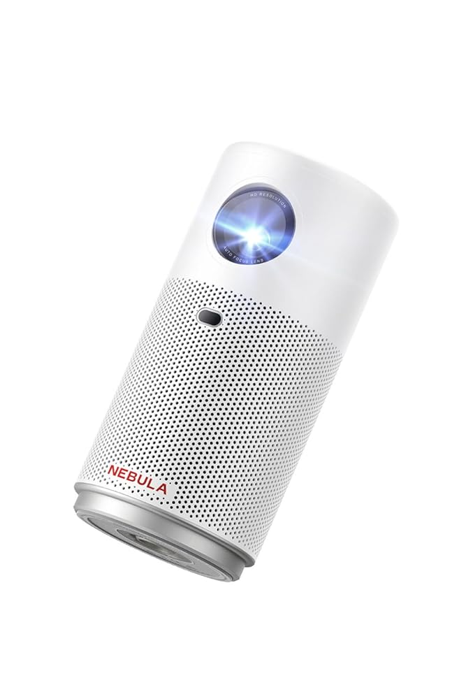 Anker Nebula Capsule Air 世界最小 Google TV搭載モバイルプロジェクター ホワイト