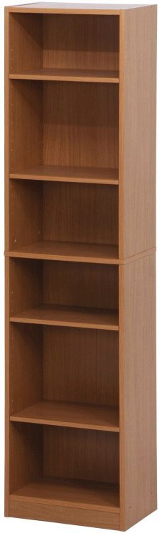 本棚 おしゃれ 幅45×奥行29×高さ180cm ナチュラル