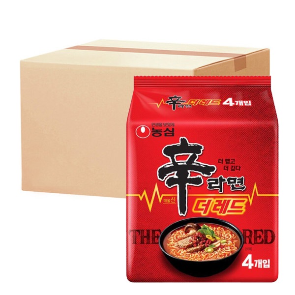 辛ラーメン ザレッド 125g 4入(マルチパック) X8個(全32個)