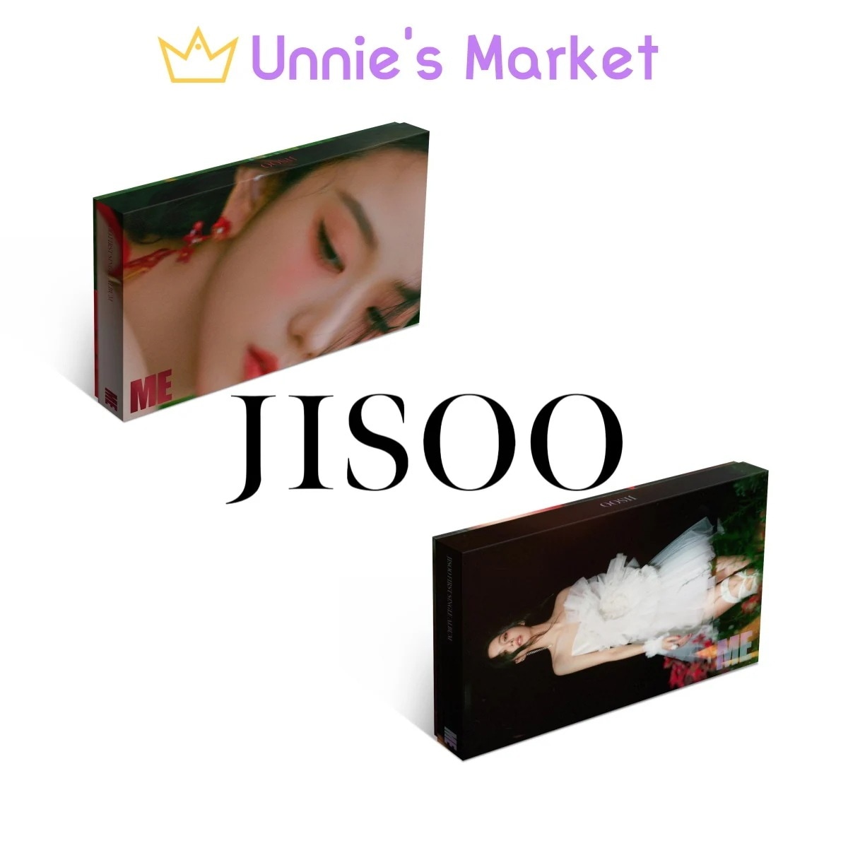 JISOO(BLACKPINK) [ME] FIRST SINGLE ALBUM + Free Photocard 1EA(fan-made)