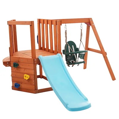 【国内即日発送】大型遊具 屋外遊具 ジャングルジム 滑り台 室外内 木製 天然木 耐荷重100KG 室内ジム 遊具 スギ材 すべり台 家庭用 子供 キッズ 男の子 女の子 コンパクト 3歳~7歳 プレ