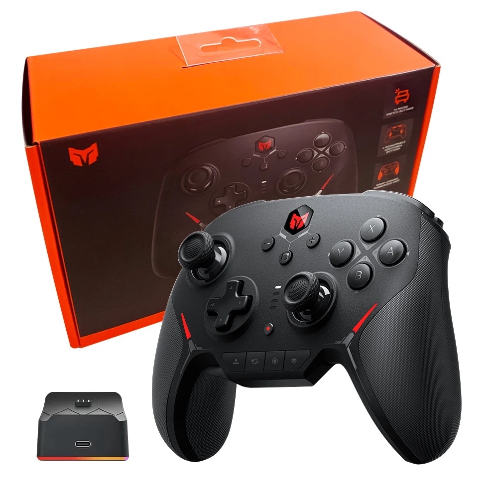 新作入荷 Switch コントローラー スイッチ用メカニカルライトコントローラー ワイヤレスbt付きUSBゲームコントローラー ゲームコントローラー