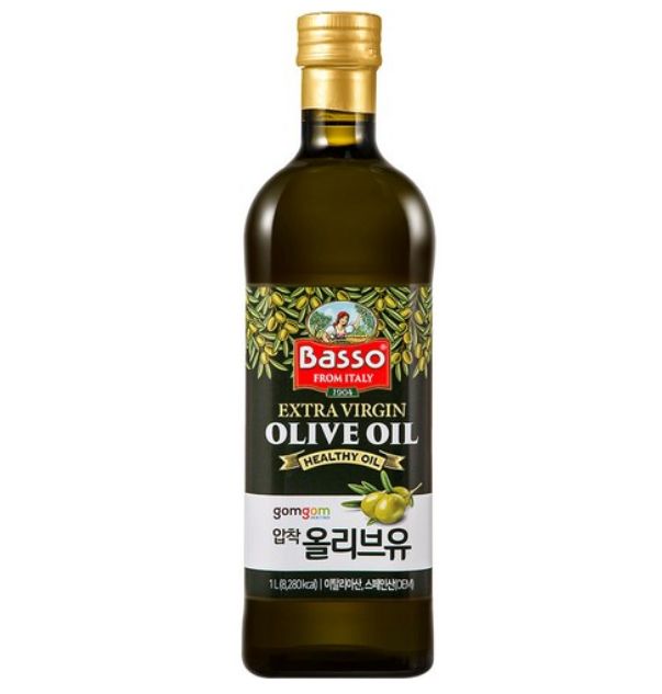 クマクマ/バッソ エクストラバージン オリーブオイル 1L