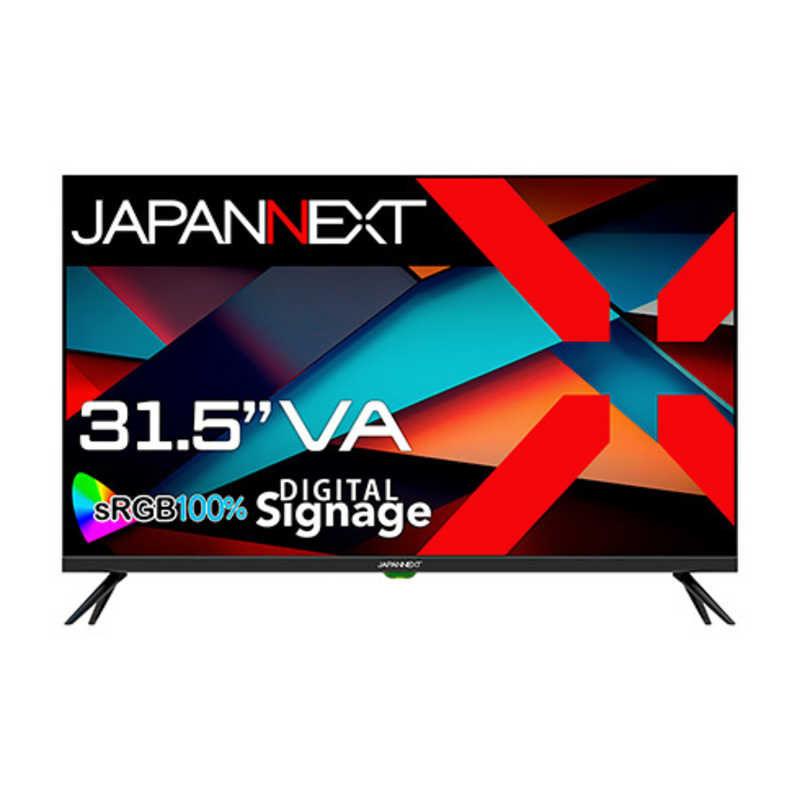 JAPANNEXT　液晶モニター FWXGA(1366x768)解像度 サイネージ　JN-SV322HD