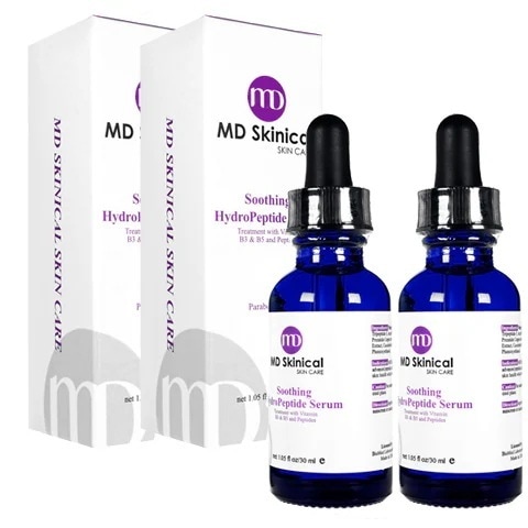 MD Skinical スージングハイドロペプチドセラム 30ml 2本 海外発送 国際書留郵便
