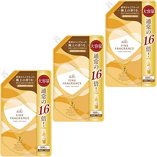 ファーファ ファインフレグランス 柔軟剤 ボーテ 詰め替え ８００ｍｌ【３個セット】