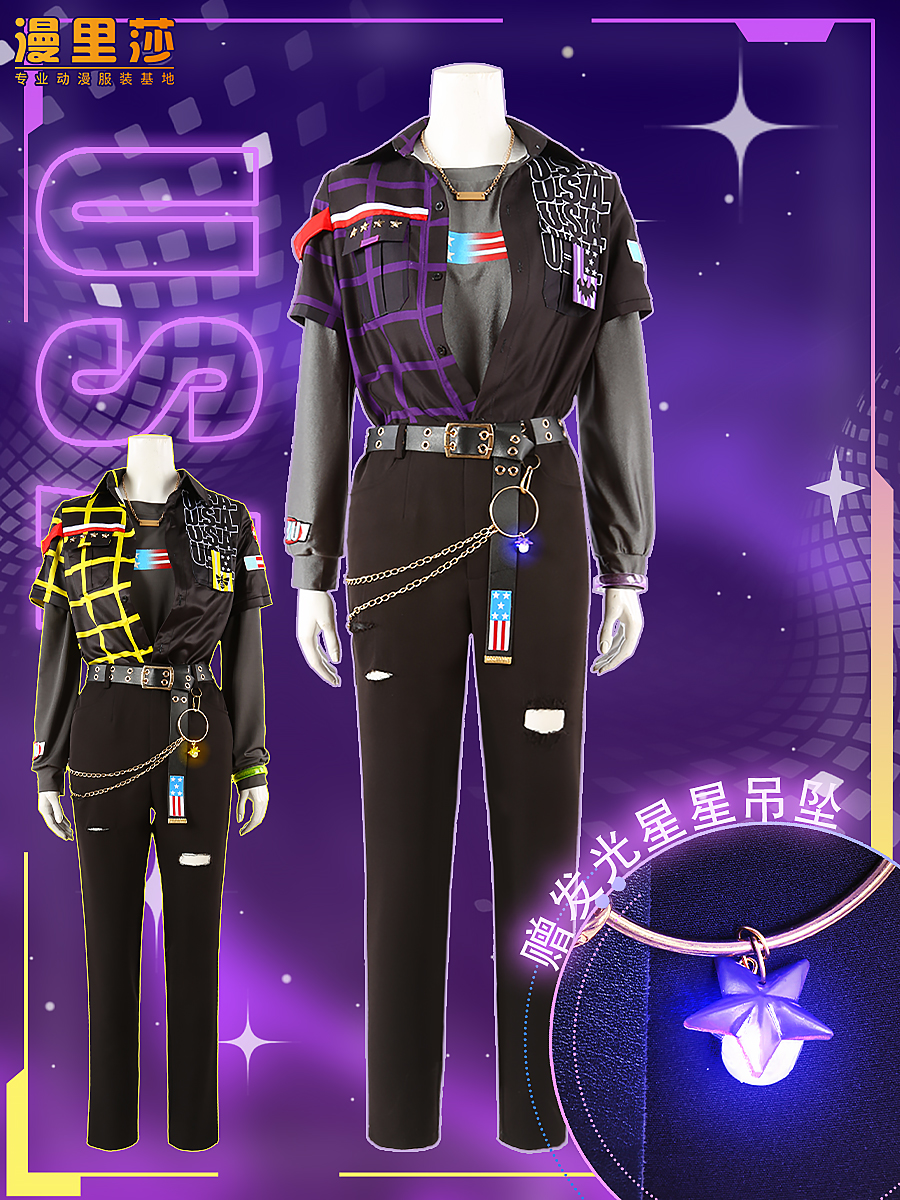 アイドルファンタジーフェスティバル USA UNDEAD Crazy B コスプレ衣装カスタマイズ 佐久間レイ 花澤香織