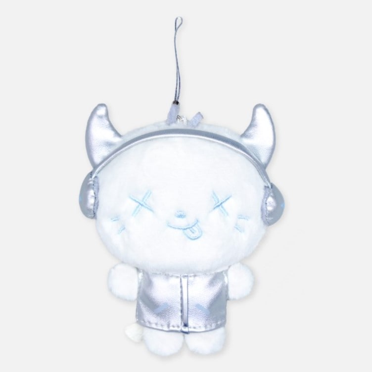aespa FANLIGHT DOLL KEY RING (SILVER ver.) - SYNK : aeXIS LINE