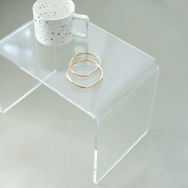 アクリルディスプレイ台/ サイドテーブル インテリア 家具 台