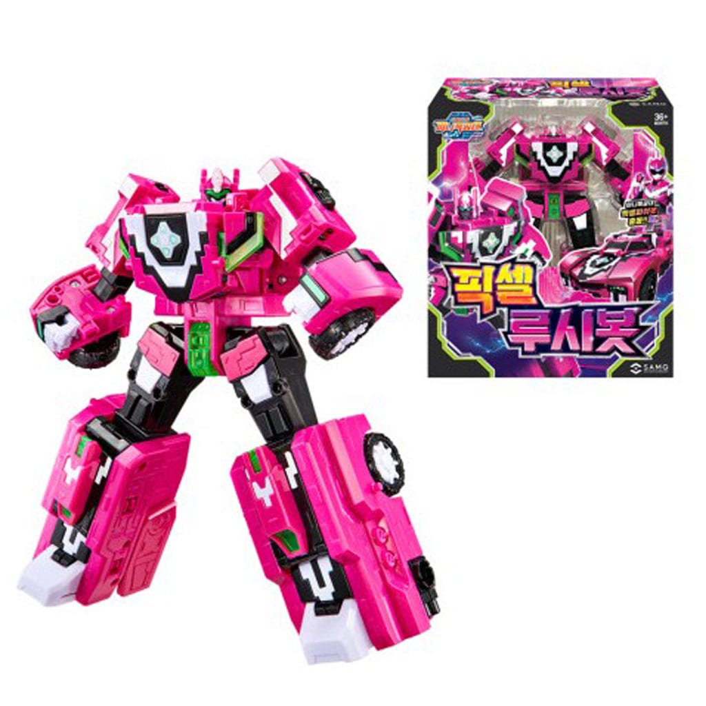 ミニフォース ピクセルパワー ミニ特攻隊 ピクセルルシボット 3段変形 ロボット車型おもちゃ 4歳以上 韓国アニメ 正規ライセンス品 6,699円
