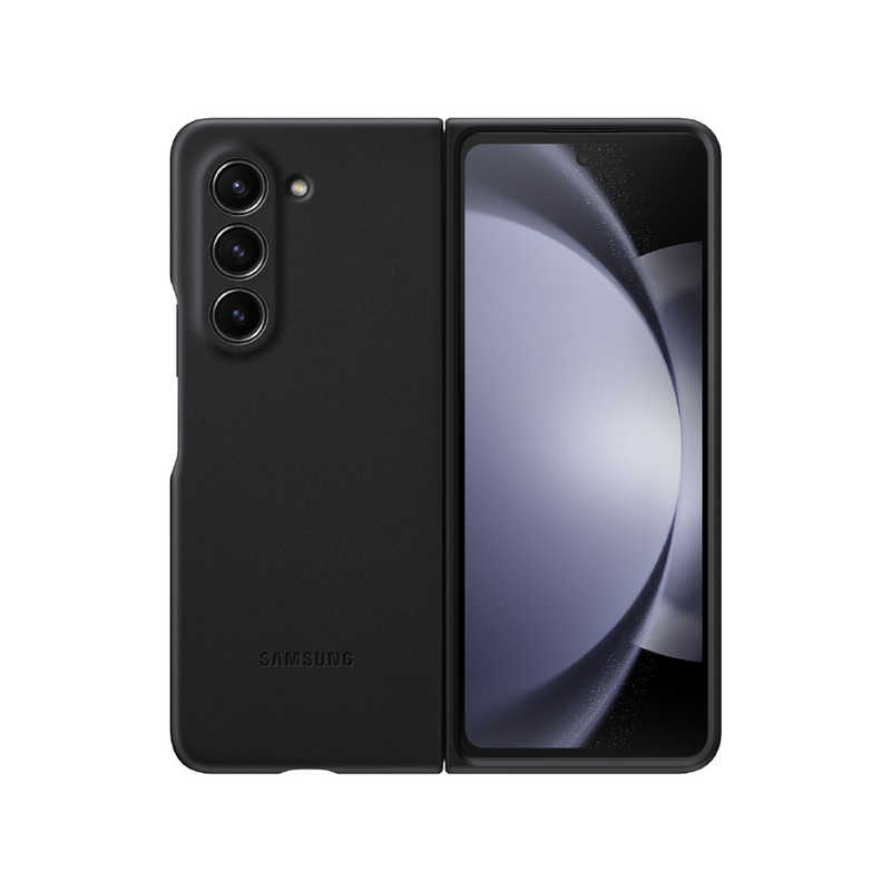 GALAXY　サムスン純正ケース Galaxy Z Fold5 Eco-Leather Case(Black) ブラック　EF-VF946PBEGJP