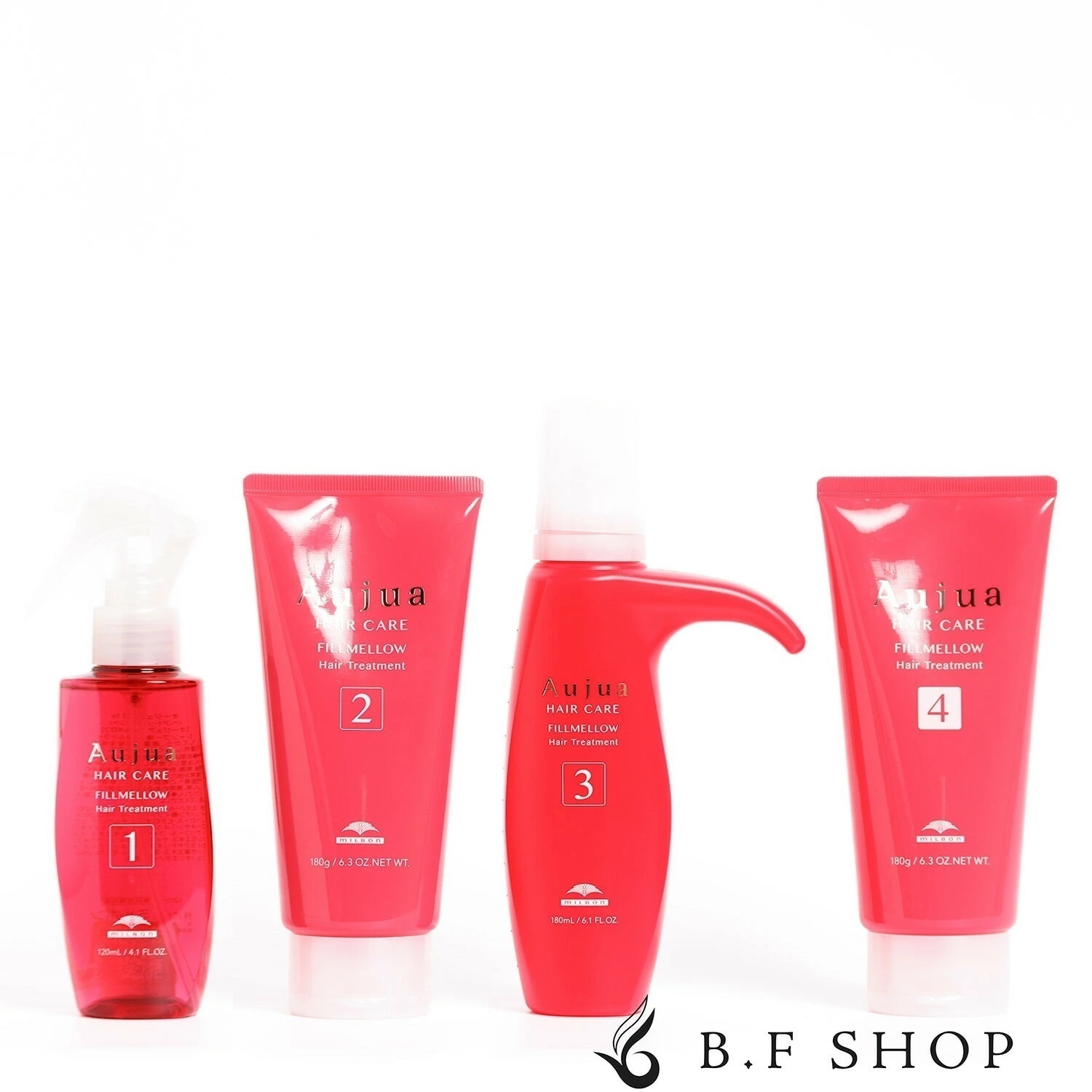 【セット品】ミルボン オージュア フィルメロウ 4ステップ サロントリートメント システムトリートメント LSC