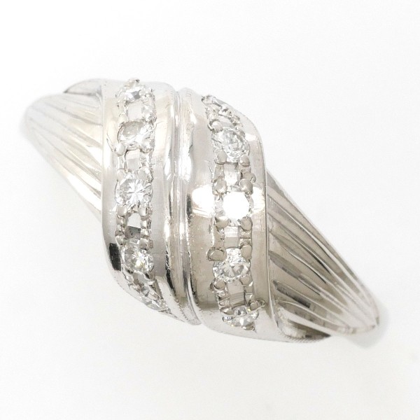 Pm リング 指輪 12号 ダイヤ 総重量約4.2g ジュエリー 中古 26,145円