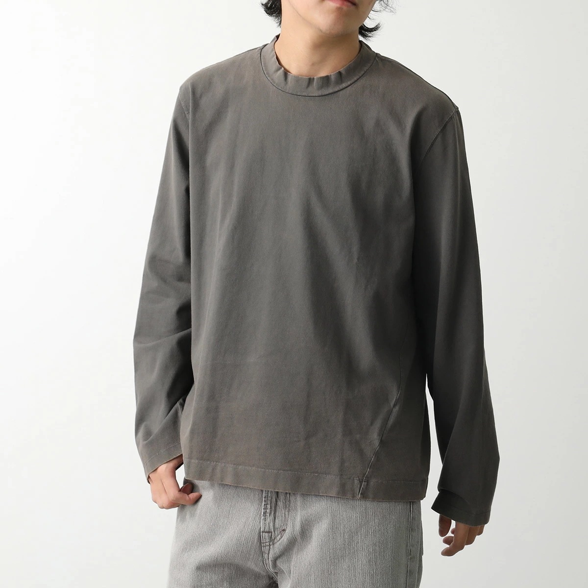 OUR LEGACY アワーレガシー 長袖 Tシャツ BIG LONGSLEEVE M4246BAC メンズ カットソー ツイスト クルーネック ロンT ANTIQUE-COATING-BAND
