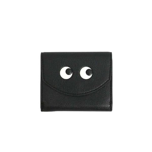 Eyes ミニ・トライフォールド・ウォレット 三つ折り財布 195645 ユニセックス Black