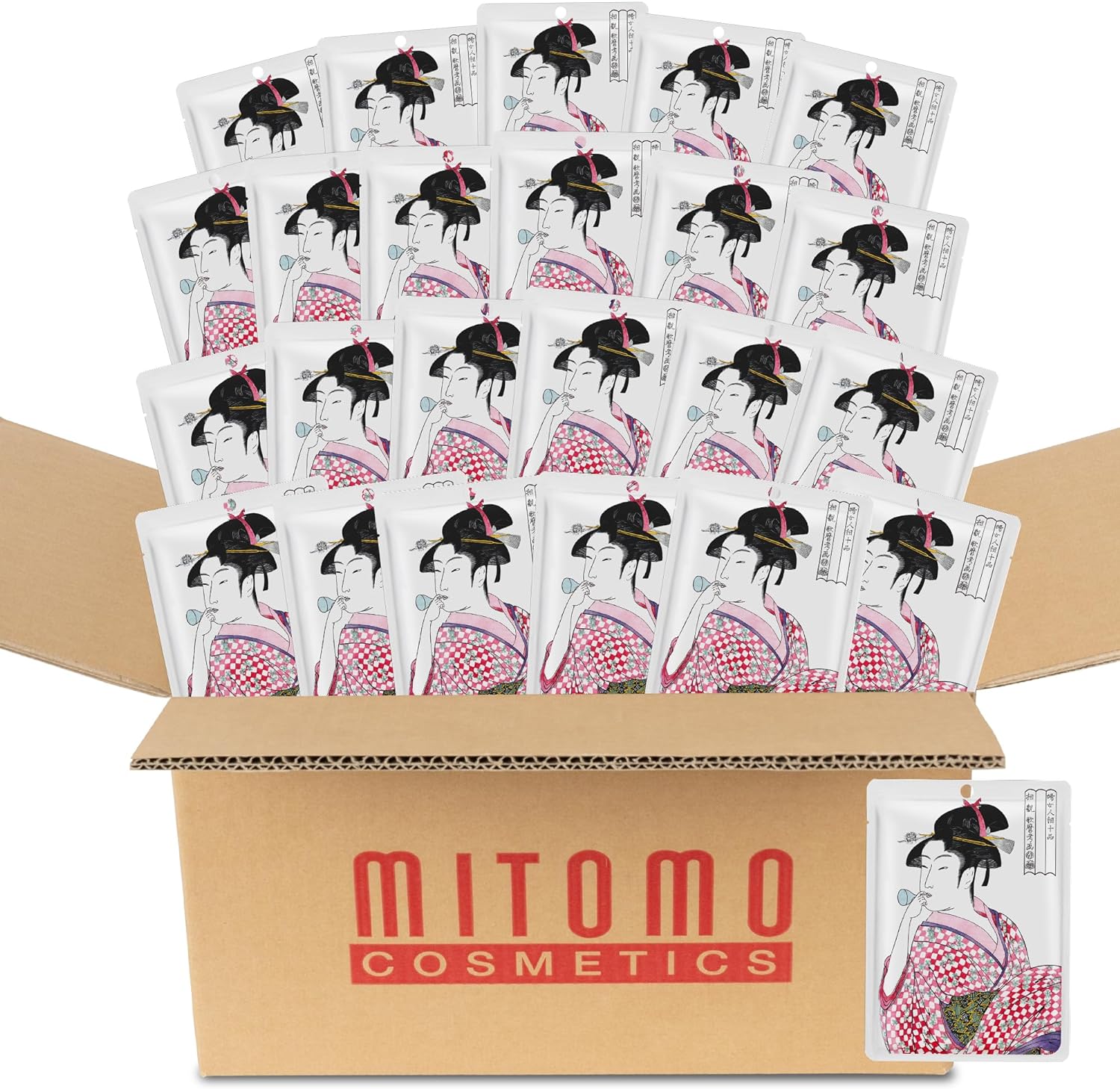 コラーゲン, リトスペルマムフェイシャルエッセンスマスク/800枚入り/美容液/スキンケア 潤いマスクパック[JPSS00602-A-2x080]