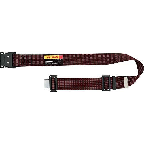 タジマ 新規格安全帯 胴ベルトLサイズ ドット赤 BWL145-DRE 長さ145cm 衝撃や耐久に