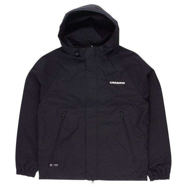エッセンシャルプラスフード付きウインドブレーカージャケット UQ121CJK16 BLK