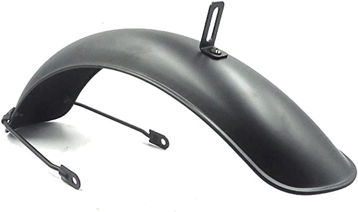 バイク オートバイ スーパーカブ リトルカブ フロント フェンダー C50 C70 C90 汎用(ブラック)