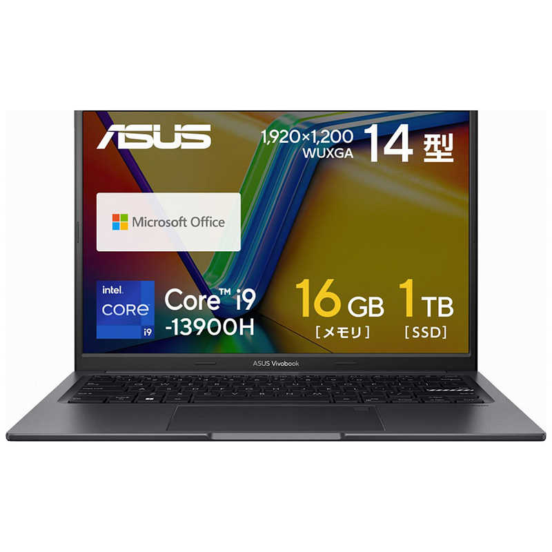 ASUS エイスース　ノートパソコン Vivobook 14X [14.0型 /Windows11 Home] インディーブラック　K3405VA-LY113WS