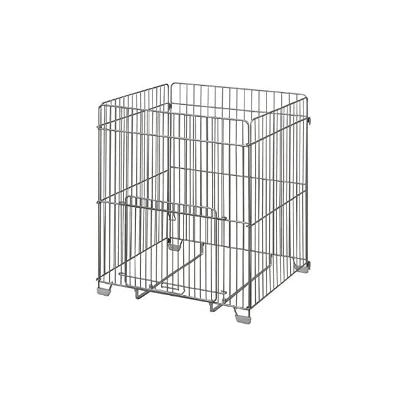 【即納】アイリスオーヤマ ストーブガード 幅58奥行53高さ71cm シルバー STG-580N