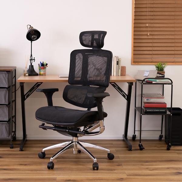 オフィスチェア 昇降機能 ロッキング 回転式 肘かけ 肘掛け ハイバック レッドレスト メッシュチェア 椅子 ブラック 黒 グレー 社長椅子 オフィス テレワーク