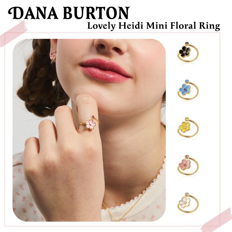 ラブリー ハイディ ミニ 花 指輪