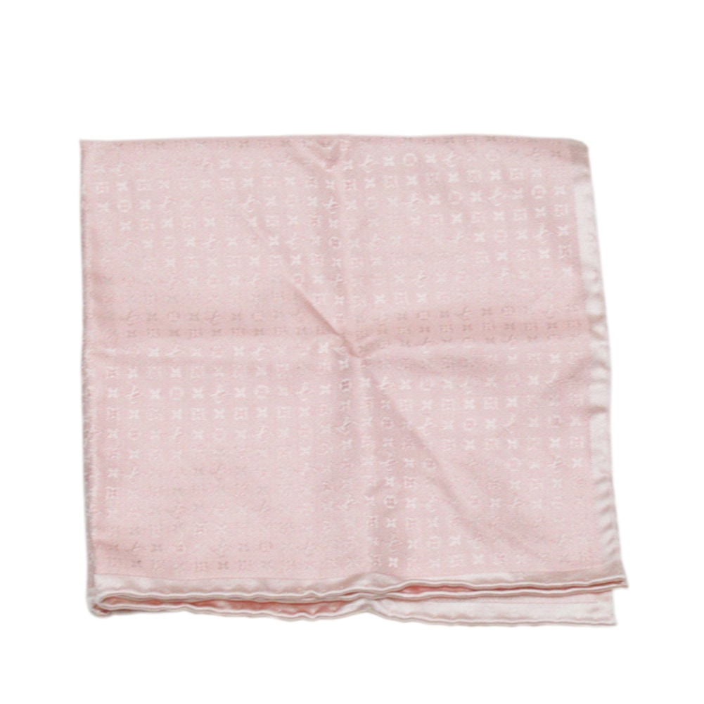 ハンカチ モノグラム ピンク レディース 中古