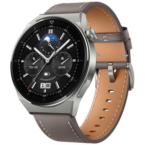 ファーウェイ GPSスマートウォッチ 腕時計 クラシックモデル GT 3 PRO 46MM グレー HUAWEI