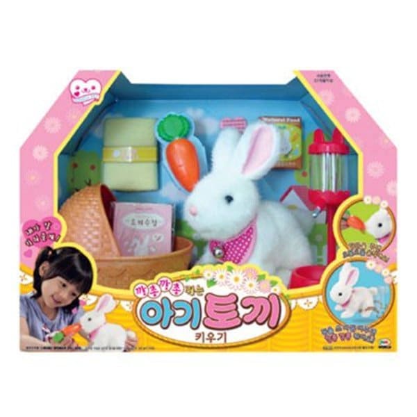 スクミミワールド ぴょんぴょん跳ねる 赤ちゃんウサギを育てる