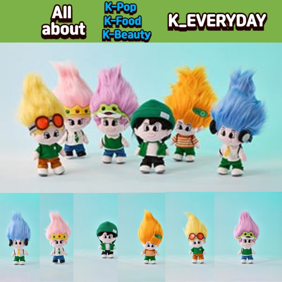 RIIZE X Good Luck Trolls MD PLUSH DOLL LINE.FRIENDS 並行輸入純正品
