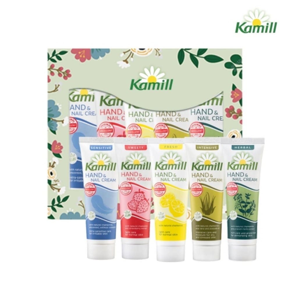 カミール[ギフト] カミール ミニ ハンドクリーム 5種ギフトセット