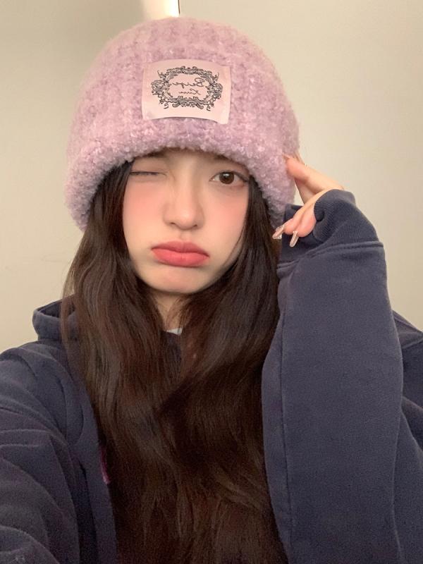 ニット帽 レディース 冬 ビーニー 帽子 厚手 ウール 暖かい 防寒 防風 伸縮性 リブ編み 柔らかい 小顔効果 耳 保護 ワッチ 無地 おしゃれ カジュアル シンプル 普段使い スキー スノボ 多用