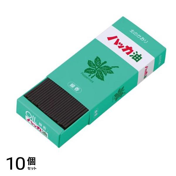 ミニ寸線香 北のかおりハッカ油 50g 10個セット