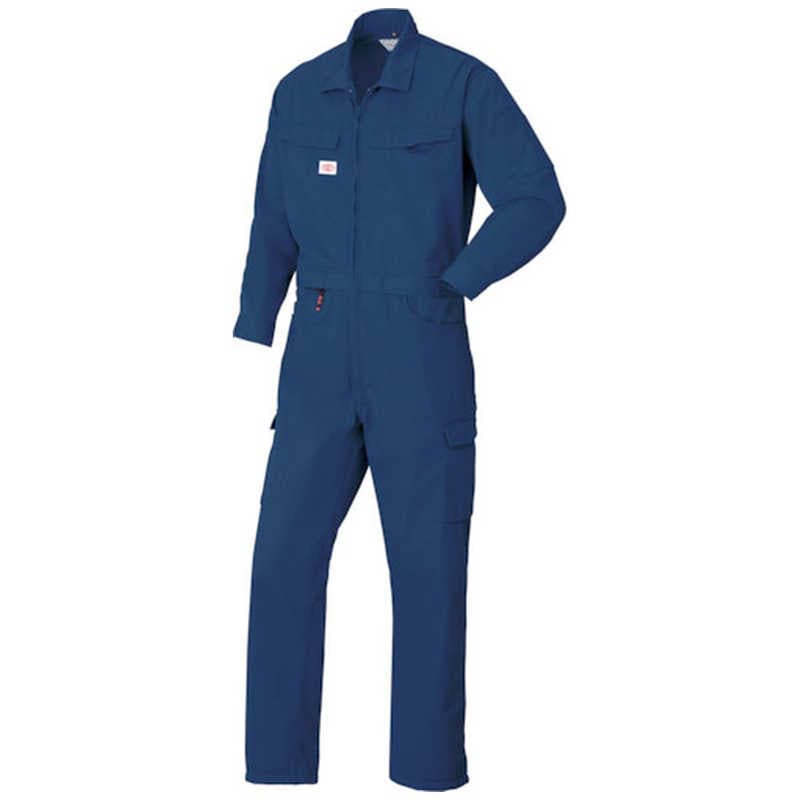 山田辰　AUTOBI 腰割れつなぎ服 ネイビーブルー 4Lサイズ　6950NB4L