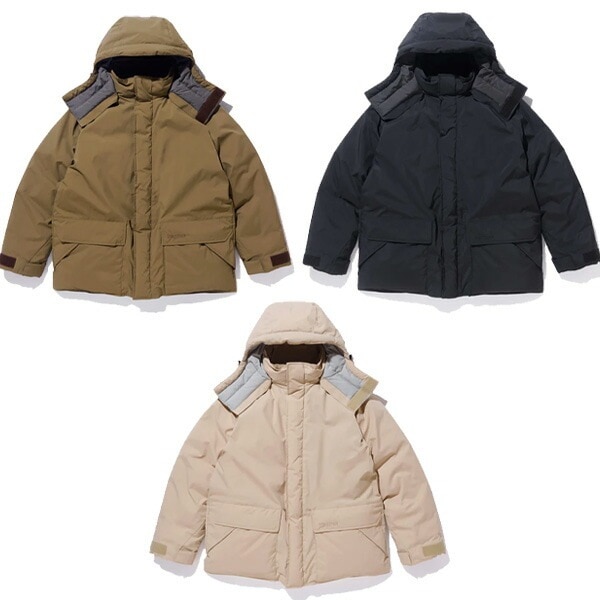 マンモス ダウン パーカ Biggie WINDSTOPPER 750Fill Power撥水ダウン ダウンジャケット tsfmd201