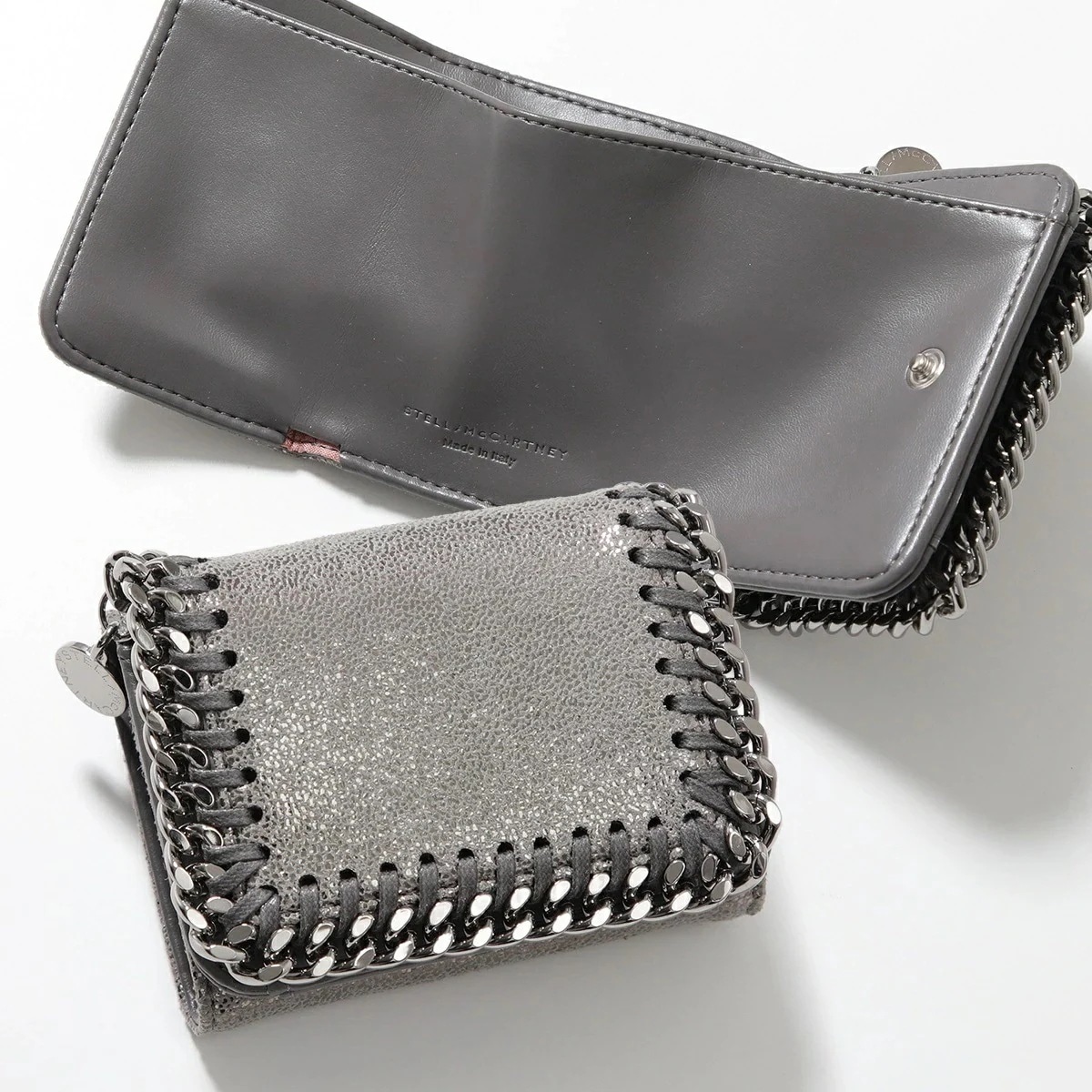 STELLA McCARTNEY ステラマッカートニー 三つ折り財布 FALABELLA ファラベラ 521371 WP0609 レディース ミニ財布 1113/STEEL-GREY 38,197円