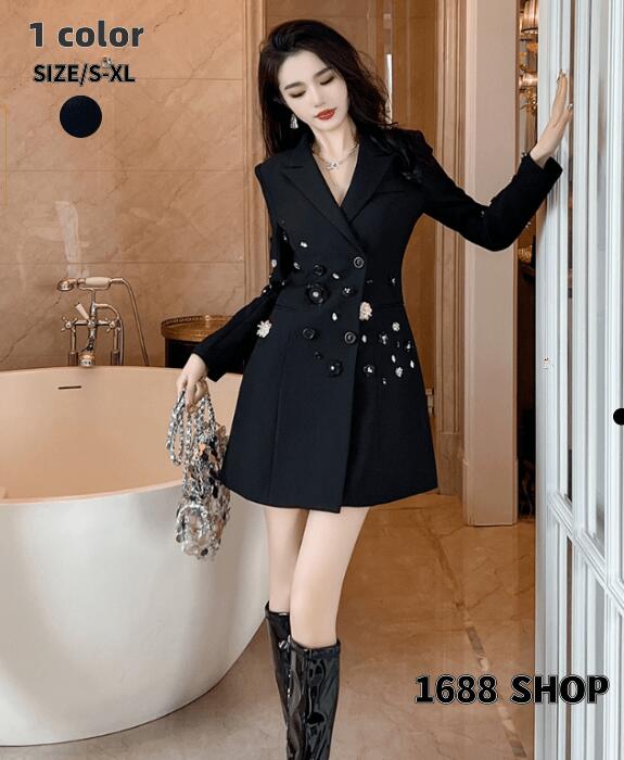 格安販売中2025 タイトワンピース 姫系ワンピース　シンプル　ワンピース インポート ひざ丈 ミドル丈 エレガント　韓国ファッション シンプル Vネック パーティドレス 長袖　お嬢様 セクシー ミニ