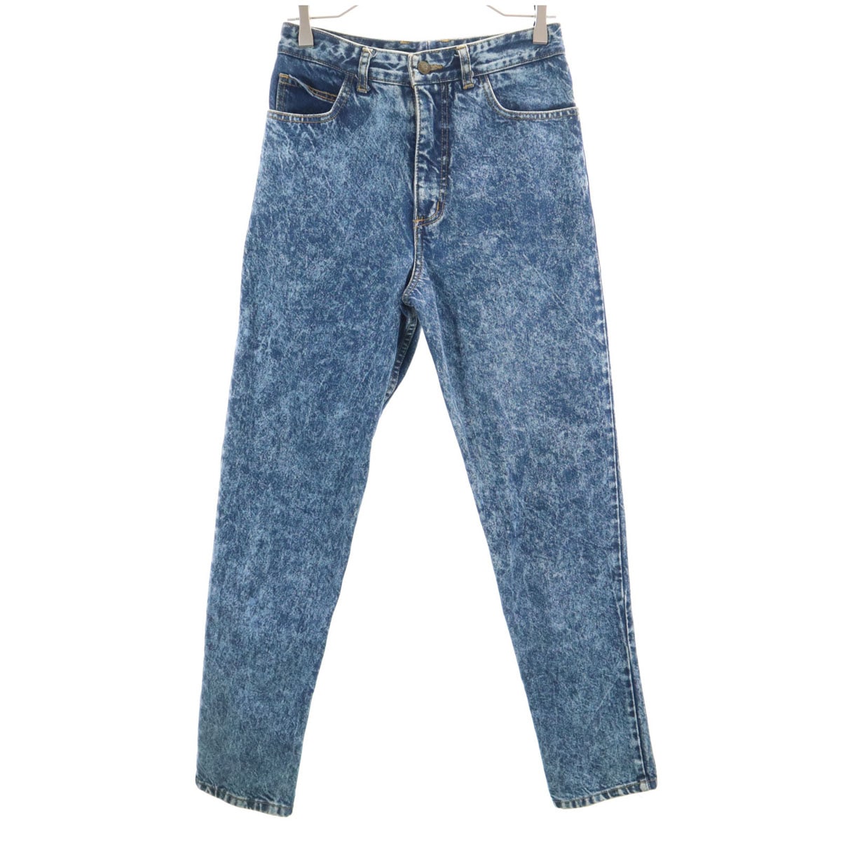 90s georges marciano USA製 オールド ケミカルウォッシュ テーパードデニムパンツ w30 ジーンズ レディース 古着